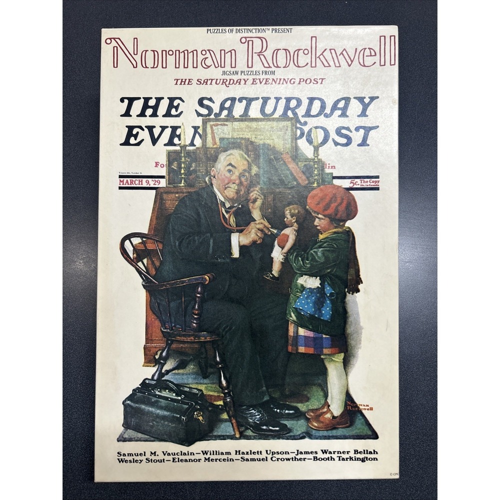 Norman Rockwell 1929 The Saturday Evening Post 500 Piece Puzzle